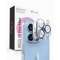 RAEGR iPhone 13 Pro Max Camera Lens Protector, Tempered Glass Camera Lens Protector-Clear(Pack of 2)