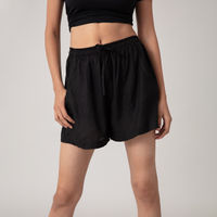 Nykd by Nykaa Comfy Vibes All Day Shorts - Black NYS035