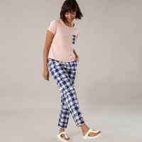 Nykd by Nykaa Super Fine Pajama In Cosy Cotton - NYS034 Plaids