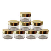 Avnii Organics Cosmetics Shan Jar With Gold Lid (Pack Of 8)