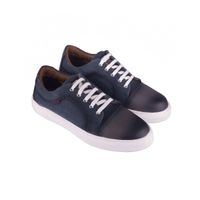 Red Chief Grey Sneakers Leather Casual Shoes