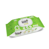 Beebaby Fresh Aloe Vera Baby Wet Wipes With Plastic Lid - 1 Pack Of 80 Pieces