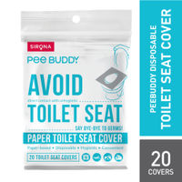 PeeBuddy Disposable Toilet Seat Cover - 20 Seat Covers