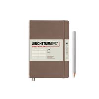 Leuchtturm1917 Medium A5-Size Soft Cover Notebook (Ruled) - Warm Earth Brown