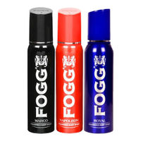 Fogg Napoleon + Marco + Royal Body Spray Combo - Pack Of 3
