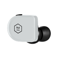 MASTER & DYNAMIC Mw07 Go True Wireless Earphones - Bluetooth Noise Isolating Earbuds - Stone Grey