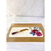 Faaya Gifting Marble Cheeseboard with Cheese Knife - Tudor Blooms