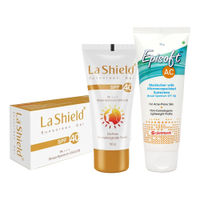La Shield X Episoft Moisturize & Protect Combo (Sunscreen Gel + Ac Moisturiser)