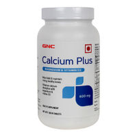 GNC Calcium Plus 600 mg with Magnesium and Vitamin D3