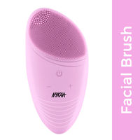 Nykaa Naturals CleanTouch 2 in 1 Face Brush & Massager for Deep Cleansing & Exfoliation