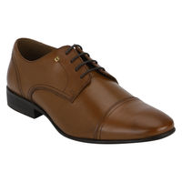 Red Tape Men Tan Derby Shoes