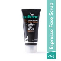 MCaffeine Espresso Coffee & Walnut Face Scrub for Deep Exfoliation, Blackheads & Soft-Smooth Skin