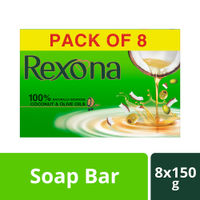 Rexona Coconut & Olive Oil Soap Pack of 8