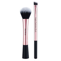 Nykaa Blendpro Angular Eyeshadow and Lipstick Makeup Brush & Blush Makeup Brush Combo