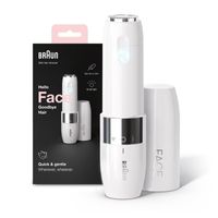 Braun Face Mini Hair Remover FS1000, Electric Facial Hair Removal for Women, for on-the-go
