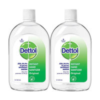 Dettol Original Instant Hand Sanitizer Refill Bottle - Pack of 2