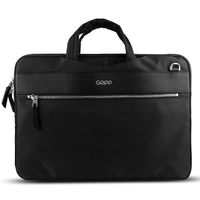 GRIPP Lux Business Executive Laptop Messenger Water Repellent Bag For Macbook 13.3 Inch (Black)