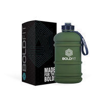 Boldfit Gym Gallon Water Jug Bottle - Army Green (Extra Large)