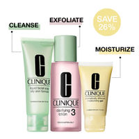 Clinique 3-Step Skin Care Kit Skin Type 3 - Combination Oily(180ml)