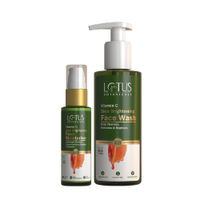 Lotus Botanicals Wash & Glow Face Wash and Moisturiser Combo
