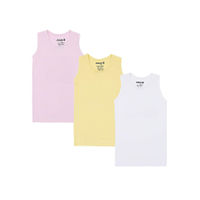 Nuluv Printed Camisoles (pack Of 3) - Multi-Color