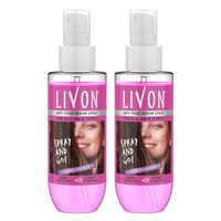 Livon Hair Serum Spray for Women| Smooth, Frizz free & Glossy Hair on the go | (Pack of 2)