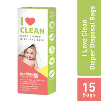 BodyGuard - Baby Diapers and Sanitary Disposal Bag - 15 Bags