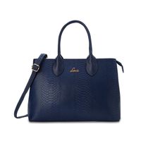 Lavie Patterned Navy Blue Handbags