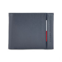 Tommy Hilfiger Ramiro Mens Leather Wallet Navy