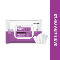 MyGlamm WIPEOUT Sanitizing Wipes (Pack Of 25 Wipes)