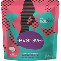 EverEve Ultra Absorbent Disposable Period Panties For Sanitary Protection, M-L (2 Pcs)