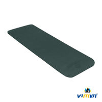 Vifitkit 6Mm Premium Yoga Mat With Carrying Bag, Strap & Hand Gripper (Army Green)