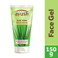 Lever Ayush Natural Ayurvedic Aloe Vera Cooling Face Gel