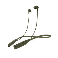 Wings Glide Wireless Neckbands With Bluetooth 5.0, 10 Hours Playtime, Built-in Woofers(olive Green)