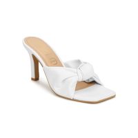 Truffle Collection White Solid Heels