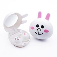 O-Lens Cute Rabbit Popular Mini Contact Lens Case Box