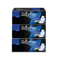 Stayfree Advance XL All Night Sanitary Napkin B2G1 Combo
