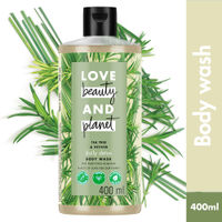 Love Beauty & Planet Natural Tea Tree Oil And Vetiver Sulfate Free Body Wash