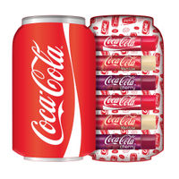 Lip Smacker Coca Cola Tin Box Lip Balm 6 pcs