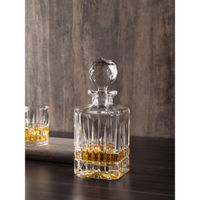 Pure Home + Living Clear Dover Glass Decanter