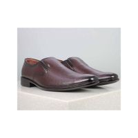 PRIVO Maroon Daily Formal Shoes