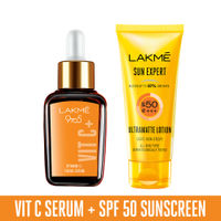 Lakme Vit C + Serum + Spf 50 Sunscreen Combo