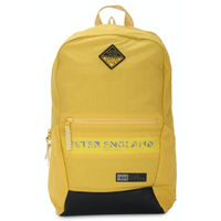 Peter England Yellow Backpack