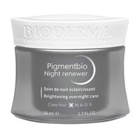 Bioderma Pigmentbio Night Renewer Brightening Overnight Cream for Dark Spots, Sensitive Skin