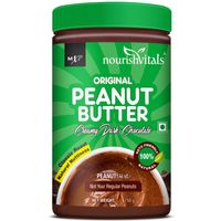 Nourish Vitals Original Peanut Butter (creamy Dark Chocolate), Classic Roast, 100% Natural