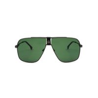 Velocity Eyewear Lux Eyewear Gun 863 Green Aviator Square Sunglasses