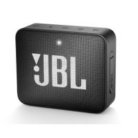 JBL Go 2 Portable Waterproof Bluetooth Speaker with mic (Black)