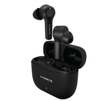 HAMMER Solo Pro True Wireless Bluetooth V5.0 Earbuds With 4 Mics, Enhanced Bass, Type C Charging