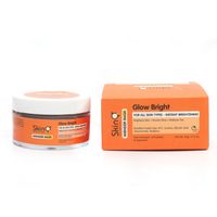 SkinQ Glow Bright Wonder Mask For Tired And Pigmented Skin, Clay Mask With Glycolic Acid And Vit C