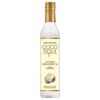Coco Soul Virgin Coconut Oil, Cold Pressed, 100% Pure & Natural, Unrefined, By makers of Parachute